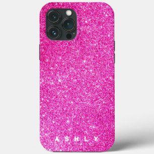 Funda Para iPhone 13 Pro Max Purpurina Parking Rosado Caliente