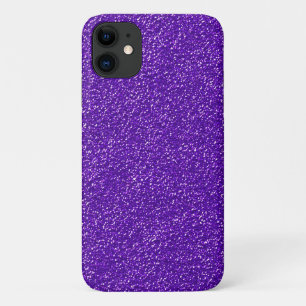 Funda Para iPhone 11 Purpurina púrpura, Sparkly, fondo Purpurina