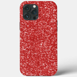 Funda Para iPhone 13 Pro Max Purpurina rojo