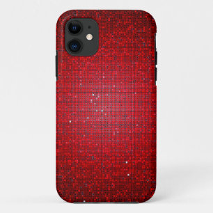 Funda Para iPhone 11 Purpurina rojo iPhone 5 Mate Barely There™ Funda