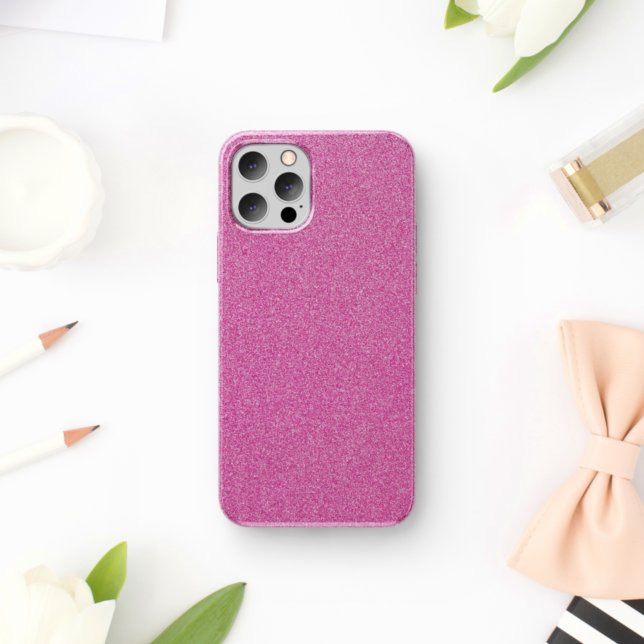 Funda De Case-Mate Para iPhone Purpurina rosado, espárrago, fondo Purpurina (Subido por el creador)