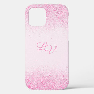 Funda Para iPhone 12 Purpurina rosado Shimmery Dust