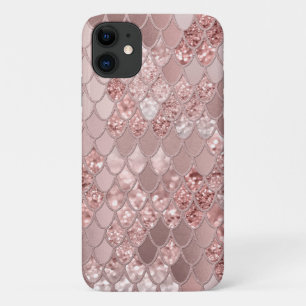 Funda Para iPhone 11 Purpurina Sirenita Escales #8 (Purpurina falso)