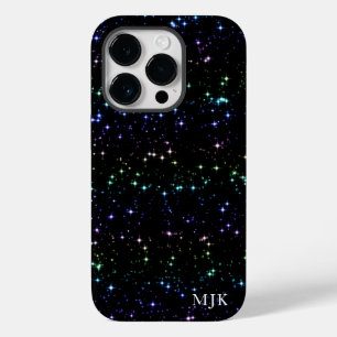 Funda Para iPhone 14 Pro De Case-Mate Purpurinas arcoiris en el cielo nocturno