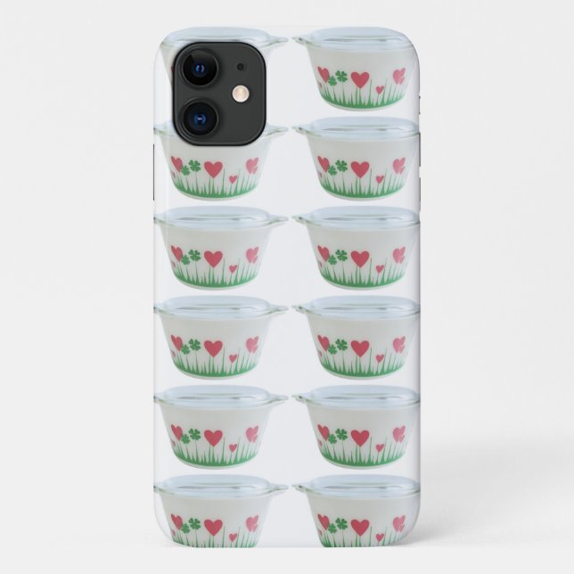 Funda De Case-Mate Para iPhone Pyrex afortunado enamorado (Reverso)