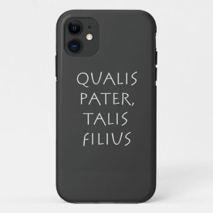 Funda Para iPhone 11 Qualis pater talis filius