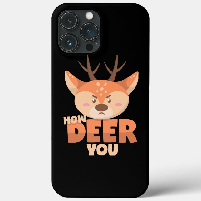 Funda De Case-Mate Para iPhone Qué Ciervo Tuyo  (Reverso )