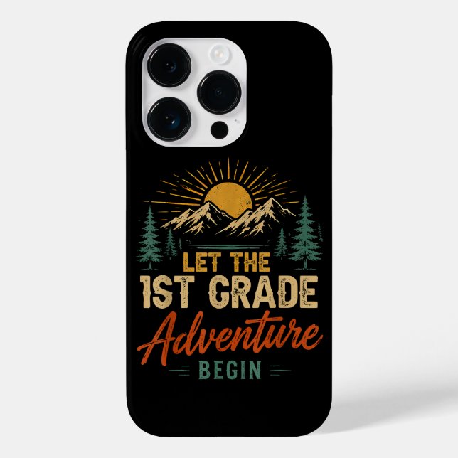 Funda De Case-Mate Para iPhone Que comience la aventura de 1er grado (Reverso )