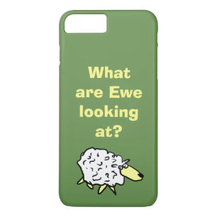 Funda Para iPhone 8 Plus/7 Plus ¿Qué está mirando "ewe"?