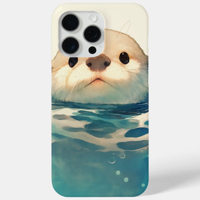 Funda De Case-Mate Para iPhone ¿Qué estás haciendo Nutria? (Reverso )
