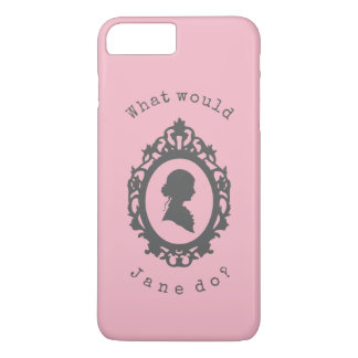 Funda Para iPhone 8 Plus/7 Plus ¿Qué Jane haría? Jane Austen