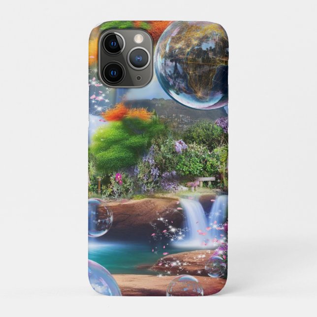 Funda De Case-Mate Para iPhone Qué mundo maravilloso en el que vivo (Reverso)