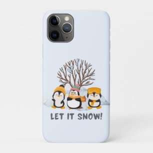 Funda Para iPhone 11 Pro Que nieve pingüinos
