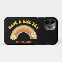 Funda Para iPhone 11 Pro Que tengas un buen día, no tu estilo retro escocés