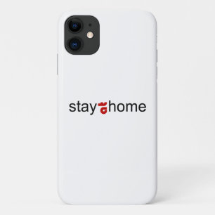 Funda Para iPhone 11 Quédate en casa