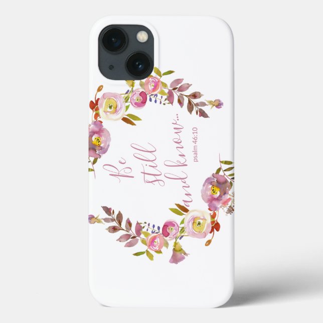 Funda De Case-Mate Para iPhone Quédate quieto y sabe (Reverso)