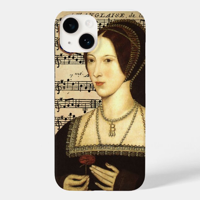 Funda De Case-Mate Para iPhone Queen Anne Boleyn (Reverso )