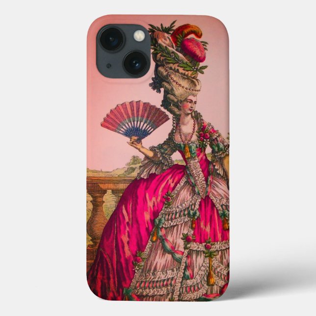 Funda De Case-Mate Para iPhone Queen Marie Antoinette (Más opciones) - (Reverso)