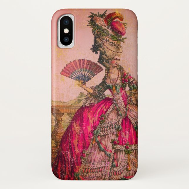 Funda De Case-Mate Para iPhone Queen Marie Antoinette (Más opciones) - (Reverso)