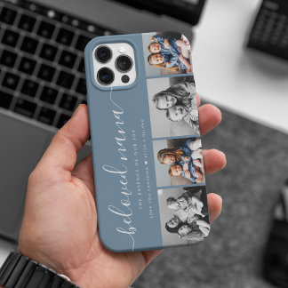 Funda Para iPhone 15 Pro Max Querida familia de la abuela de Nana, foto de Keep