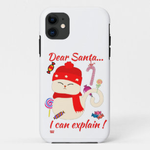 Funda Para iPhone 11 QUERIDA SANTA... ¡PUEDO EXPLICAR! navidades gracio