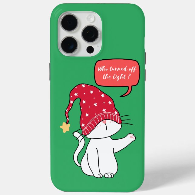 Funda De Case-Mate Para iPhone quien apagó la luz (Reverso )
