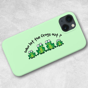 Funda Para iPhone 13 Mini ¿Quién Dejó Que Salieran Las Ranas?