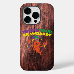 Funda Para iPhone 14 Pro De Case-Mate ¿Quién es tu marfileño mardi gras gracioso?