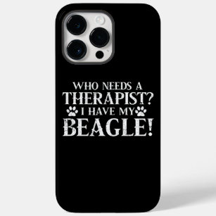 Funda Para iPhone 14 Pro Max De Case-Mate Quien Necesita Un Terapista Tengo Mi Beagle
