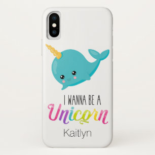 title_seo2 Quiero ser Funda-Funda de iPhone X de Unicorn 4