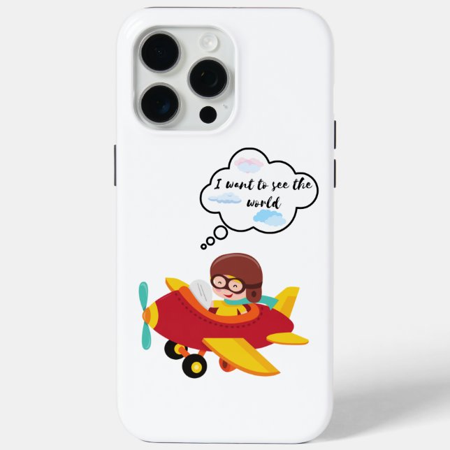 Funda De Case-Mate Para iPhone quiero ver el trabajo (Reverso )