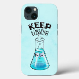 Funda Para iPhone 13 Química Cute Funny Carácter Nerdy Lab