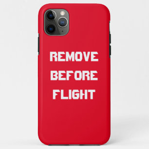 Funda Para iPhone 11 Pro Max Quitar antes del vuelo Maletín de teléfono Samsu