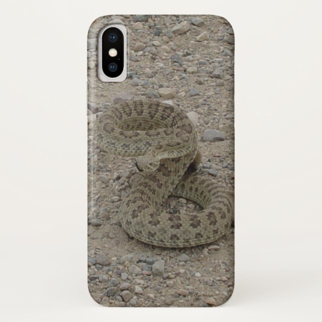 Funda De Case-Mate Para iPhone R9 Prairie Rattlesnake Enrollado (Reverso)