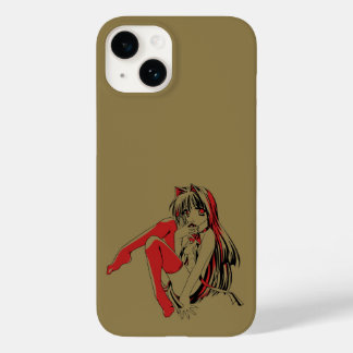 Funda Para iPhone 14 De Case-Mate R & B Manga, Neko Catgirl Furry Loli Anime