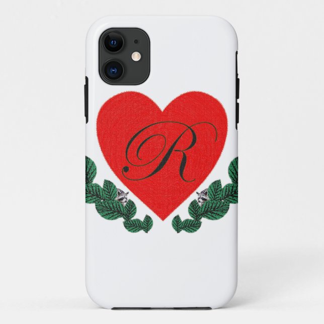 Funda De Case-Mate Para iPhone R en el corazón (Reverso)