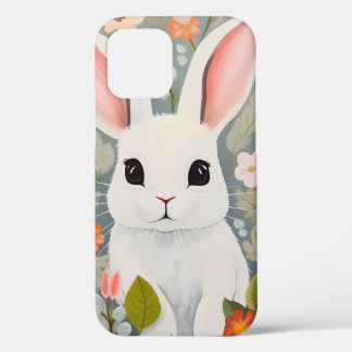 Funda Para iPhone 12 Rabbit Adorable