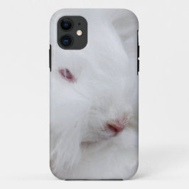 Funda Para iPhone 11 Rabbit de ángulo blanco