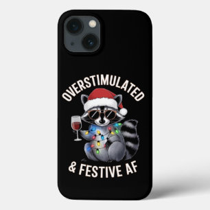 Funda Para iPhone 13 Raccoon Espresso Lover