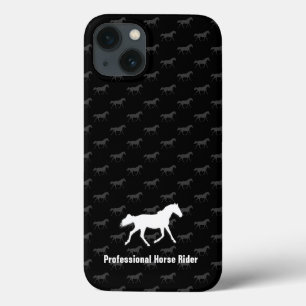 Funda Para iPhone 13 Race Horses Pattern Professional