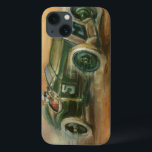 Funda Para iPhone 13 Racecar del Gran Premio de Francia por Ethan Harpe<br><div class="desc">Haga un viaje en el camino de atrás con esta pintura de un Gran Premio francés de Ethan Harper. Se puede sentir la velocidad de los viajes del coche gracias a la nube de polvo que se desliza a raíz del vehículo. ¡Toma una copia para ponerla en tu pared!</div>