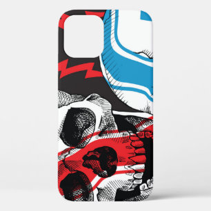 Funda Para iPhone 12 Racer Skull: Rebelión sin foco.
