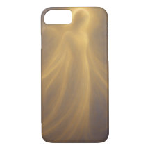 Radiant Presence Angel of Golden Light Abstract