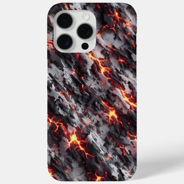 Funda De Case-Mate Para iPhone Radiante Ashes Camo, Fiery Explosion (Reverso )
