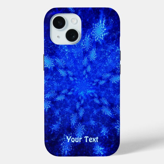 Funda De Case-Mate Para iPhone Ráfaga de nieve (Reverso )