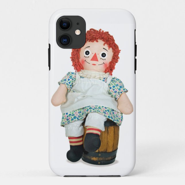 Funda De Case-Mate Para iPhone Rag Doll sobre el barril (Reverso)