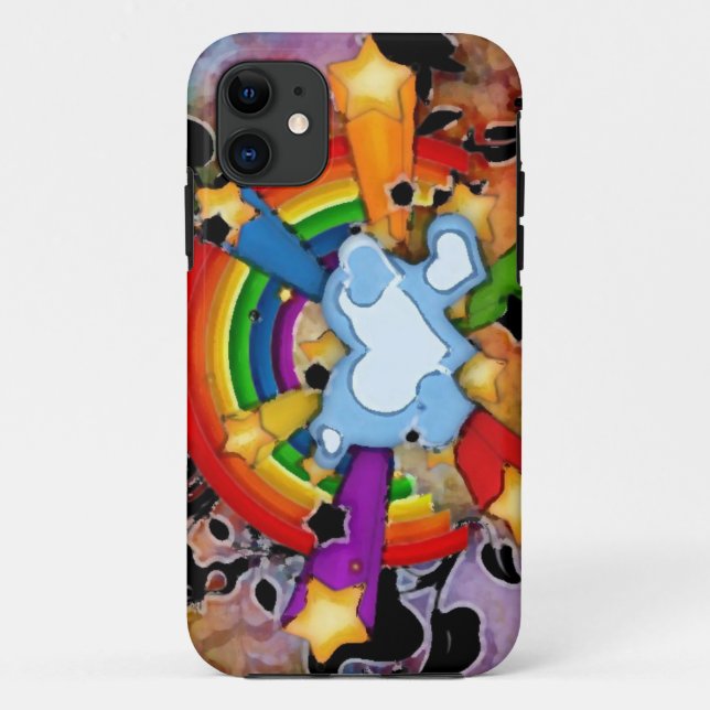 Funda De Case-Mate Para iPhone Rainbow L huile_iphone5 (Reverso)