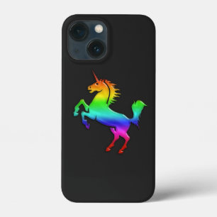 Funda Para iPhone 13 Mini Rainbow Unicorn