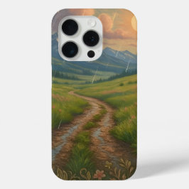 Funda Para iPhone 15 Pro Rainy Mountain Morning