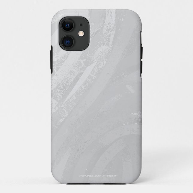 Funda De Case-Mate Para iPhone Rainy Sky Gray Swirl (Reverso)